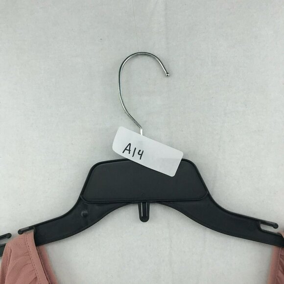 Forever 21 Blouse Women's Sz S Cold Shoulder Long Sleeve Blush Pink Flowy - Picture 11 of 11